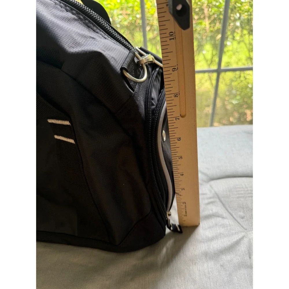 Ogio Budweiser Black Duffel Bag Travel Gym Gear Bag with Shoe Pocket Ripstop